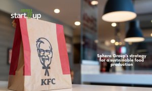 How is the group that operates KFC in Romania preparing for a more sustainable food system
