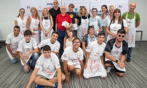 Primii absolvenți ai AccessAbility, centrul vocațional incluziv al Mega Image