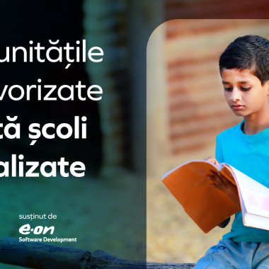 Adservio și E.ON digitalizează școlile defavorizate ale României