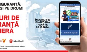 Proiectul care învață copiii cum să fie în siguranță pe străzi, dar și în mașină