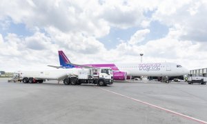 Wizz Air testează în operațiuni alături de Airbus combustibilul sustenabil pentru aviație