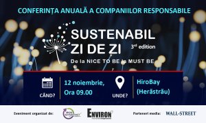 Sustenabil Zi de Zi 2024: cum trăim fără să epuizăm resursele naturale. Participă la conferință