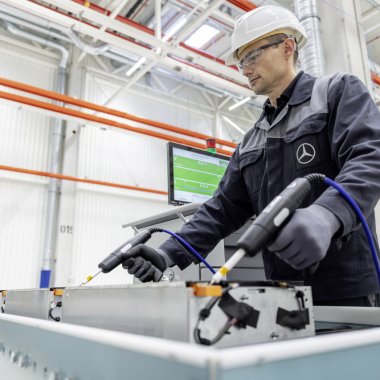 The European facility which will recycle 2.500 tons of batteries per year