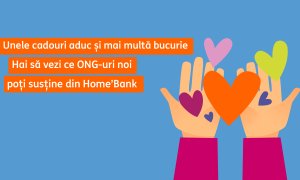 Clienții ING pot dona către 18 ONG-uri prin Home’Bank