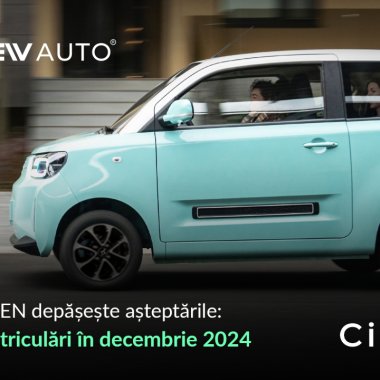 Allview CityZEN, cea mai înmatriculată mașină din România în decembrie 2024