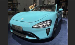 First contact with the Xiaomi SU7 electric sedan, a spacious and futuristic EV