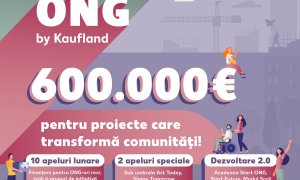 600.000 € pentru ONG-uri mici și instituții de învățământ în 2025, prin Start ONG