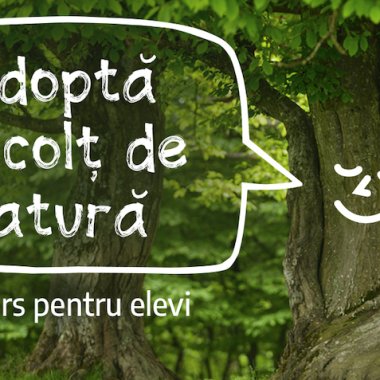 Fundația Conservation Carpathia invită elevii să Adopte un colț de natură