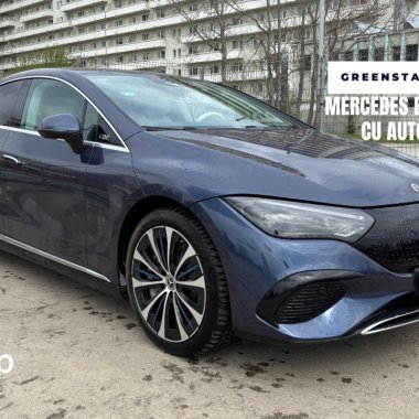 Test Drive Mercedes-Benz EQE 300: limuzină electrică de lux cu autonomie mare