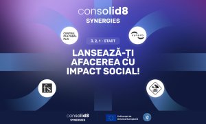 Finanțare pentru viitori antreprenori sociali în acceleratorul consolid8 - Synergies for Social Businesses