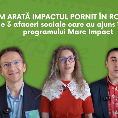 Cum arată impactul pornit în România: 3 afaceri sociale gata să facă bine