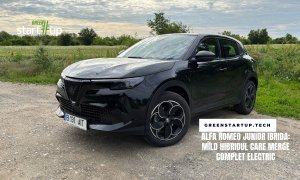 Test Drive Alfa Romeo Junior Ibrida: mild hibridul care merge complet electric