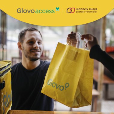 Glovo Access: peste 2 milioane de mese livrate gratuit în România