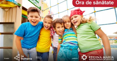 Regina Maria continuă formarea generațiilor sănătoase prin „Ora de sănătate”