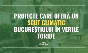 Proiecte care oferă un scut climatic Bucureștiului în verile toride