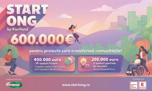 Start ONG: investiție de 600.000 de euro în ONG-uri mici și proiecte sociale și de mediu