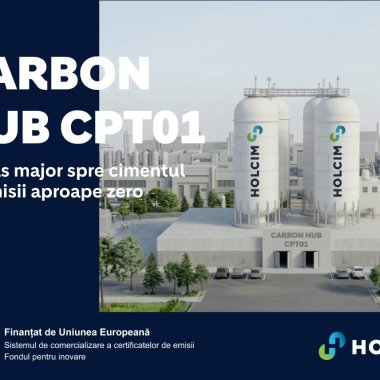 Holcim demarează primul proiect de captare și stocare a carbonului în România