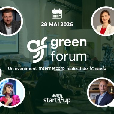 Green Forum 2026: cine sunt speakerii cu care te vei întâlni pe 28 mai