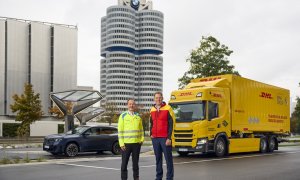 BMW testează camioane hibrid pentru logistică mai sustenabilă