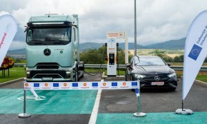 Rompetrol construiește o rețea complexă de încărcare pentru camioane în România