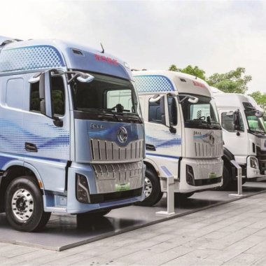 Chinezii prezintă un nou sistem de tracțiune cu hidrogen pentru camioane electrice
