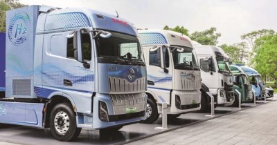 Chinezii prezintă un nou sistem de tracțiune cu hidrogen pentru camioane electrice