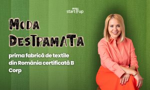 Modă Destrămată: De ce a vrut acest cuplu de antreprenori să aibă prima fabrică de textile certificată B Corp din România