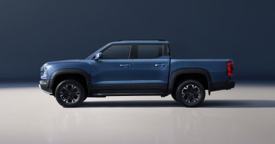 BYD Shark este primul pickup din portofoliul companiei. Are tehnologie plug-in Super Hybrid DMO