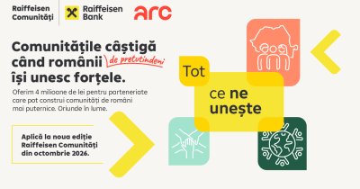 Raiffeisen Comunități alocă 4 milioane de lei pentru proiecte de dezvoltare sustenabilă și implică diaspora în ediția a 16-a