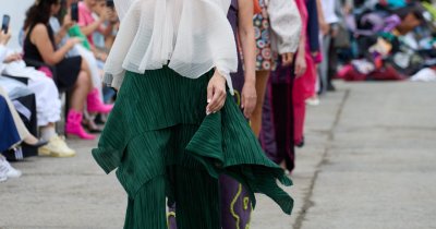 Hainele second-hand devin colecții de designer la Feeric Fashion Week din Sibiu