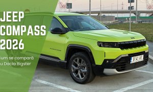 Jeep Compass 2026 sau Dacia Bigster? Concluzia după Test Drive cu SUV-ul Jeep