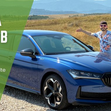Test Drive Skoda Superb PHEV: plug-in hibrid care se încarcă în 30 de minute