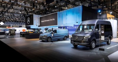 Mercedes-Benz prezintă noul VLE electric cu o nouă arhitectură pentru utilitare