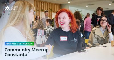 Community Meetup organizat de AmpliFY ONG ajunge la Costanța pentru prima dată