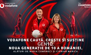 Vodafone lansează proiectul GEN10 pentru promovarea sportului la copii