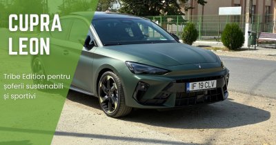 Test Drive Cupra Leon Tribe Edition: am testat pentru prima oară o versiune care e intenționat sustenabilă