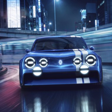 Renault 8 Gordini Concept este reinterpretarea perfectă de mașină electrică sport