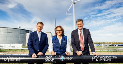 BMW prezintă prima fabrică din lume conectată direct la o rețea de hidrogen