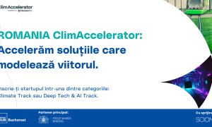 Romania ClimAccelerator caută 15 startup-uri care dezvoltă soluții pentru un viitor sustenabil