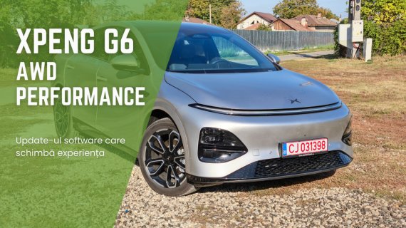 Test Drive XPeng G6: un update de software schimbă complet o mașină electrică