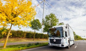 BMW testează un camion cu motor pe hidrogen la uzina din Leipzig