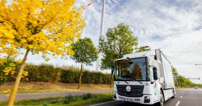 BMW testează un camion cu motor pe hidrogen la uzina din Leipzig