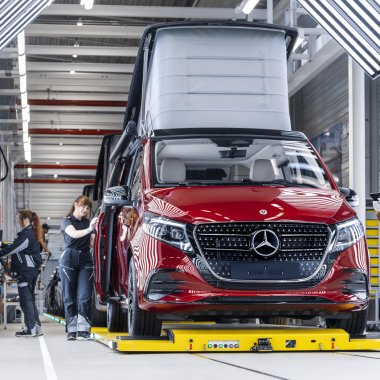 Mercedes-Benz începe producția internă a camperului sustenabil Marco Polo