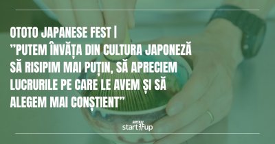 OTOTO JAPANESE FEST | Raluca Simiuc, cofondator OTOTO: ”putem învăța din cultura japoneză să risipim mai puțin, să apreciem lucrurile pe care le avem și să alegem mai conștient”