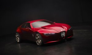 Alfa Romeo prezintă conceptul pentru mașini hibrid-electrice prin Cuorerosso