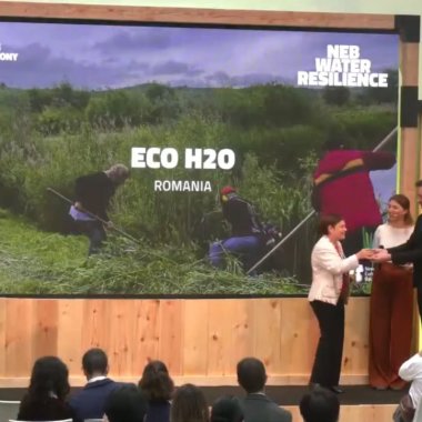 Stația de epurare ecologică de la Viscri a primit premiul special pentru reziliență în domeniul apei în cadrul Premiilor New European Bauhaus 2026