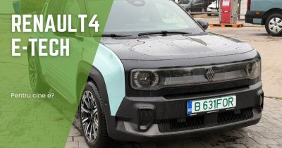 Test Drive Renault 4 E-Tech: un crossover electric de oraș nu e pentru oricine. E pentru tine?
